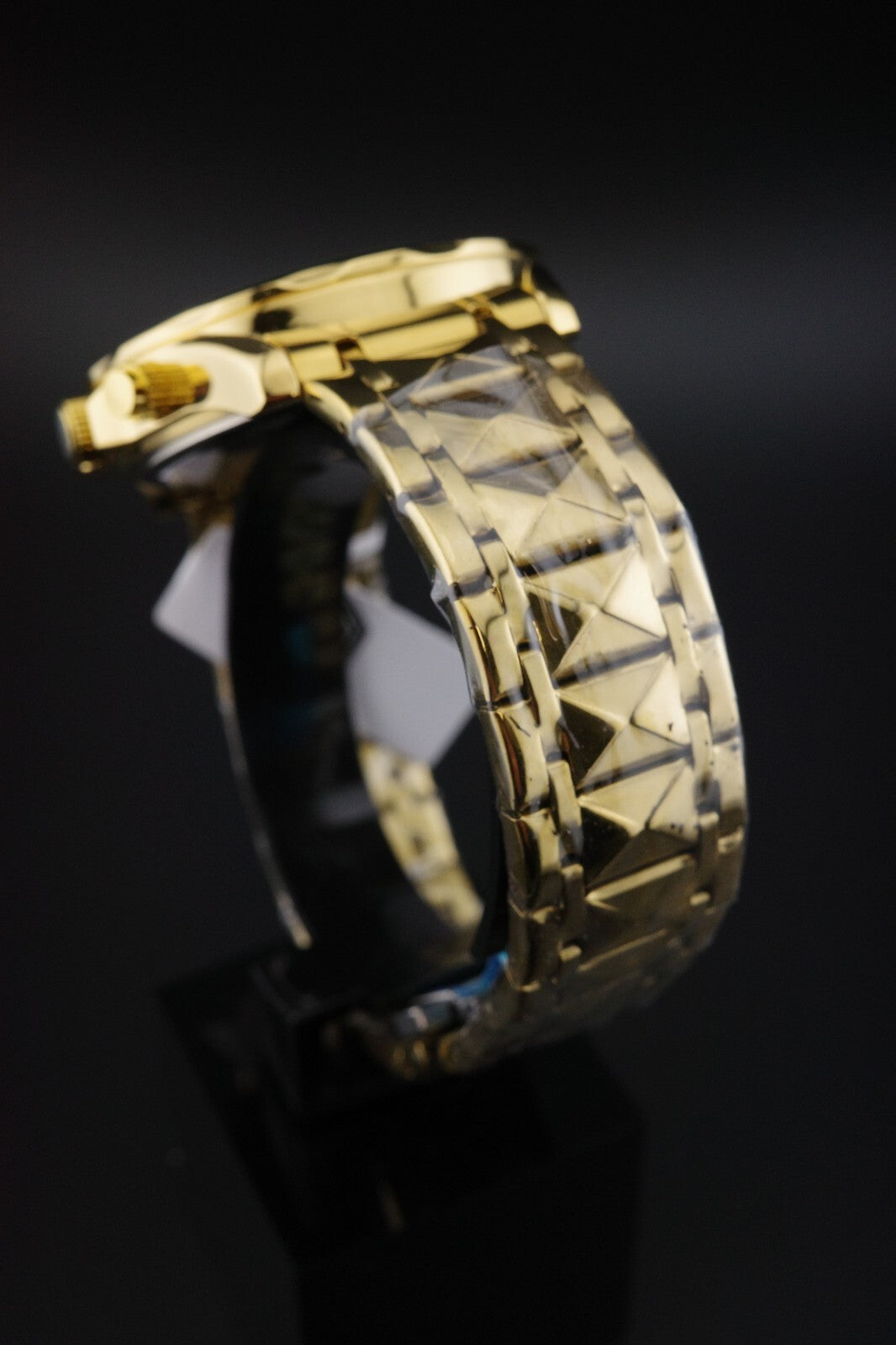 Montres Prestige MPW-0349 Men’s Watch 44mm Gold Blue Dial - Brand New & Boxed