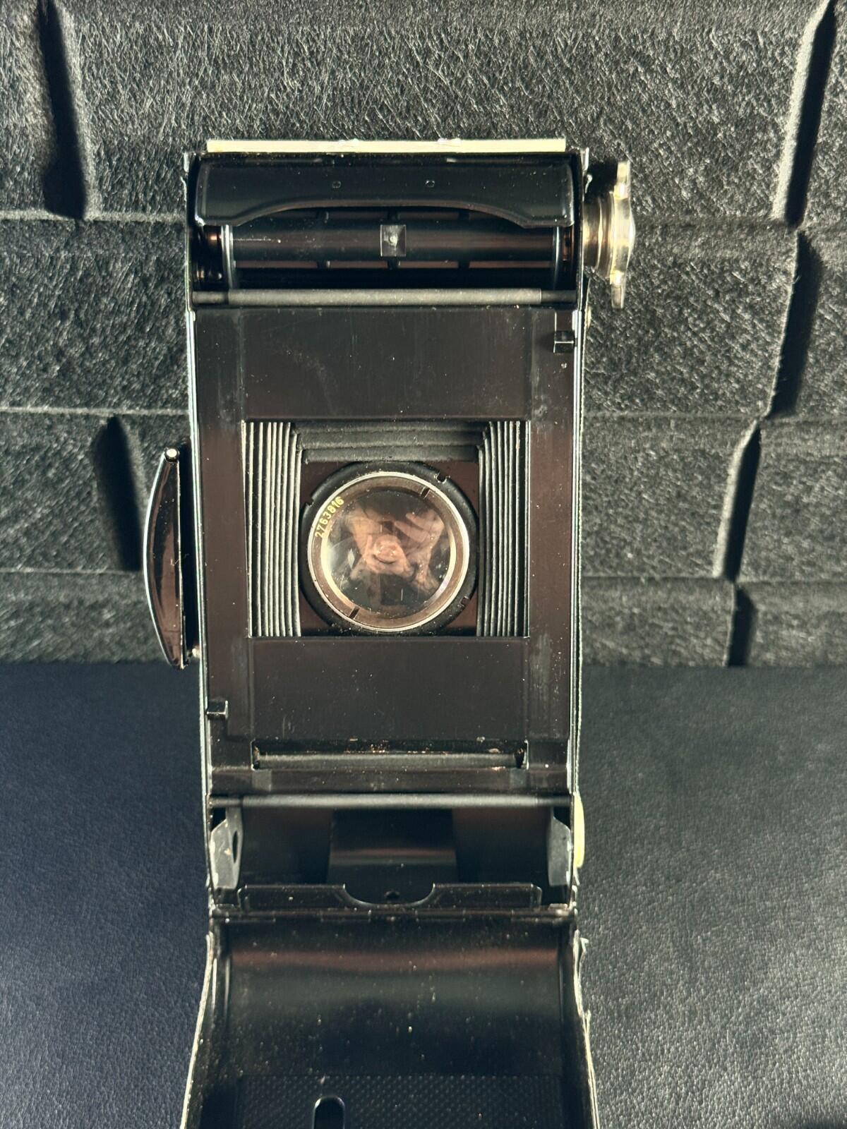 Voigtländer Bessa Vintage 1930's Folding Bellows Camera & Case - Not Working