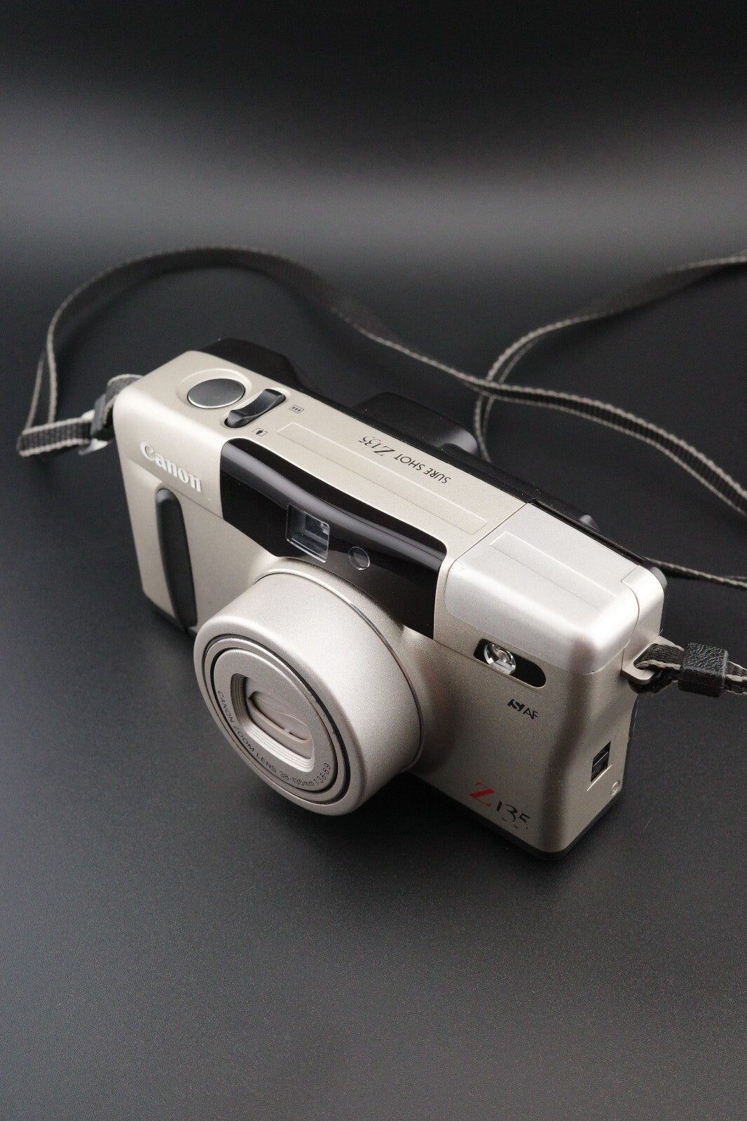 Canon Sure Shot Z135 Vintage 1990's 35mm Film Zoom Camera Film Tested & Working