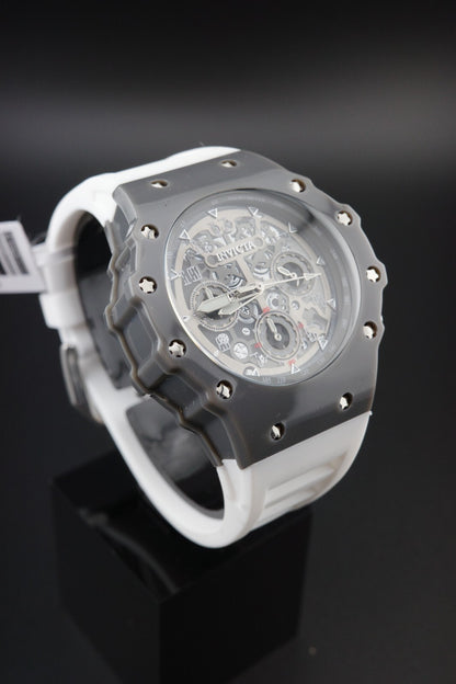 Invicta Racing Valyron 69618 Unisex Watch 41mm White / Grey - Brand New & Boxed