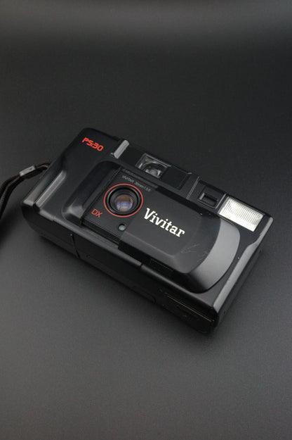 Vivitar PS-30 Vintage 1990's 35mm Point and Shoot Film Camera - Tested & Working