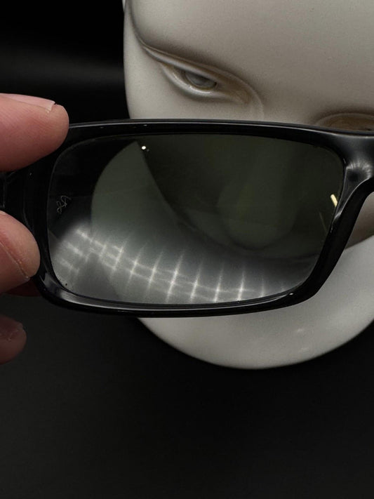 Ray Ban 4075 Men's Wraparound Sunglasses With G15 Glass Lenses