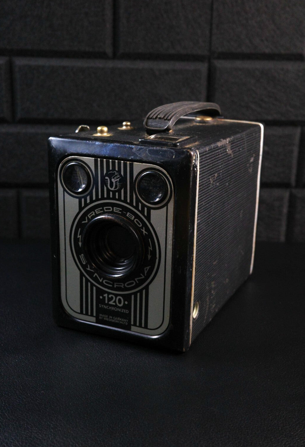 Rare Vintage Vredeborch Syncrona Vrede 120 Film Camera - Faulty Spares or Repair