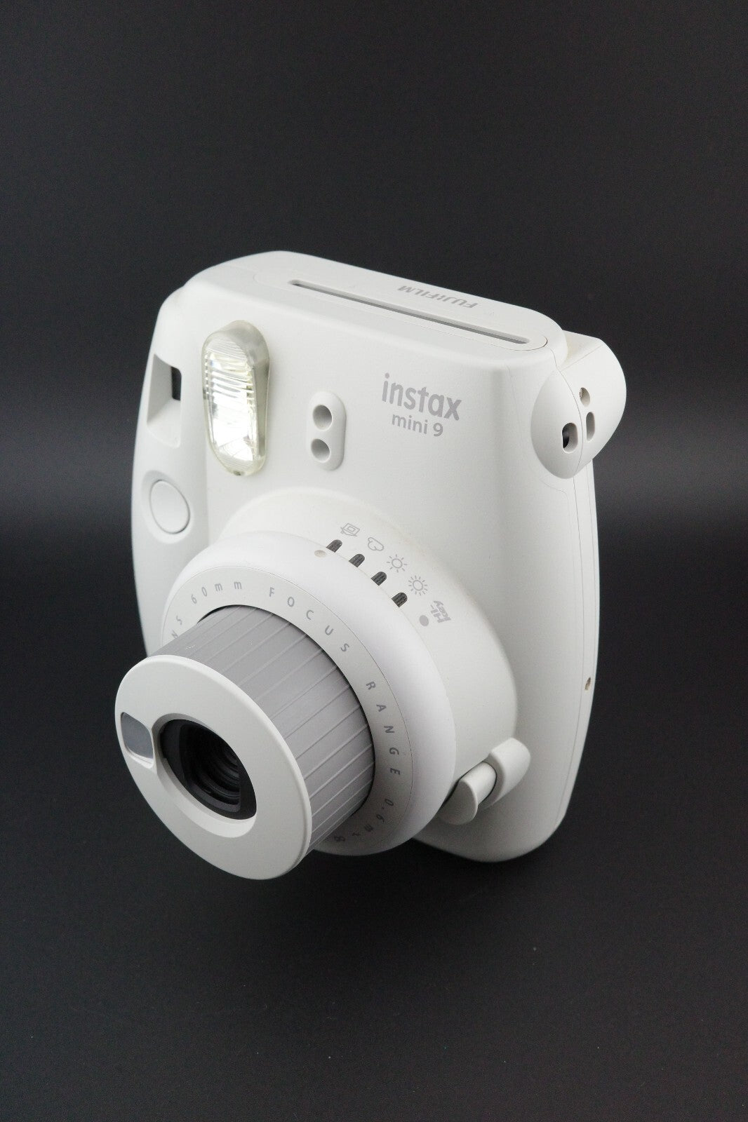 Instax Mini 9 White Instant Film Camera + Batteries - Tested & Working