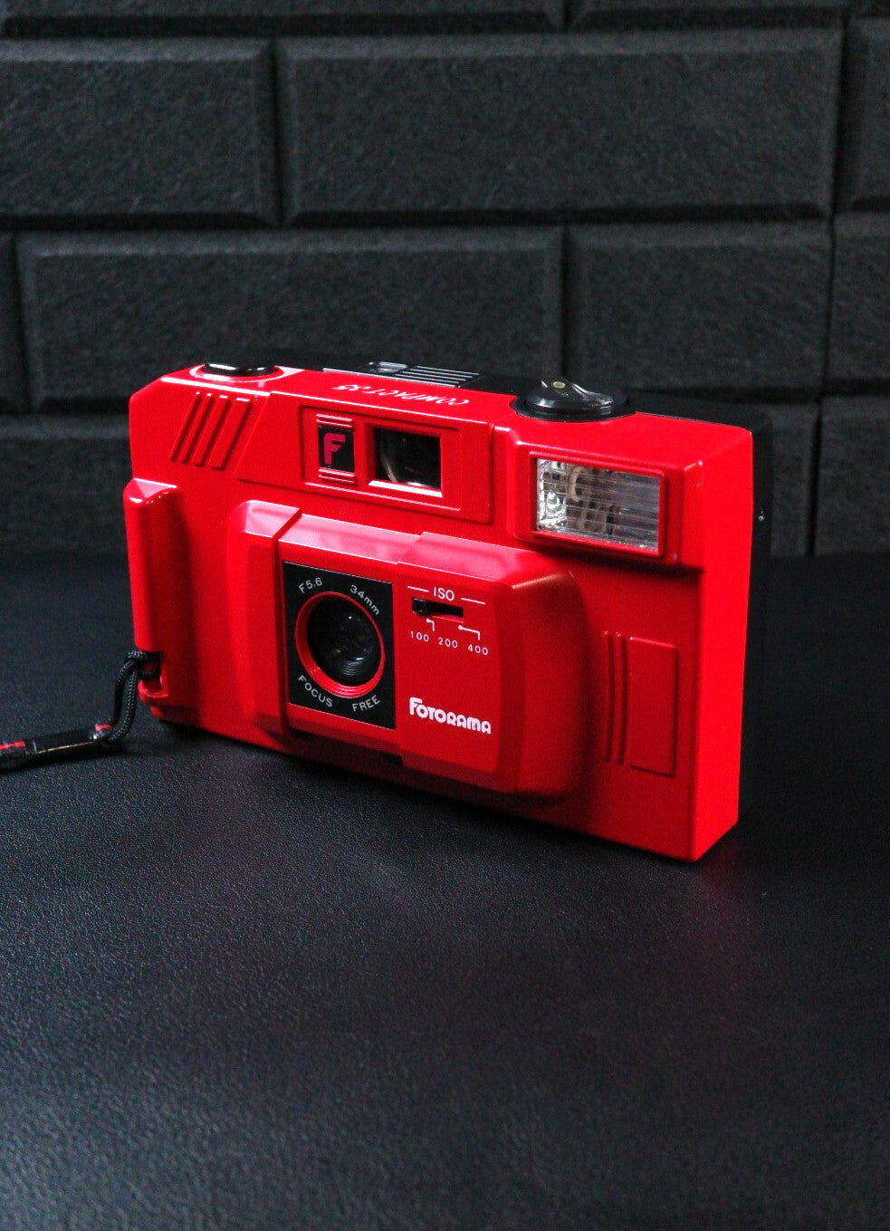 Fotorama Compact 35 Vintage 1980's Red 35mm Film Camera - Tested & Working