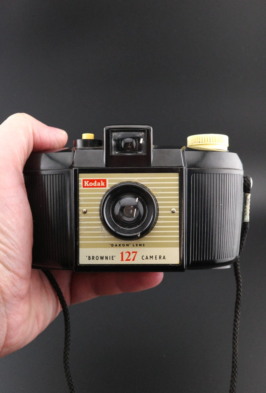 Kodak Brownie Vintage 1950's 127 Roll Film Camera - Tested & Fully Working