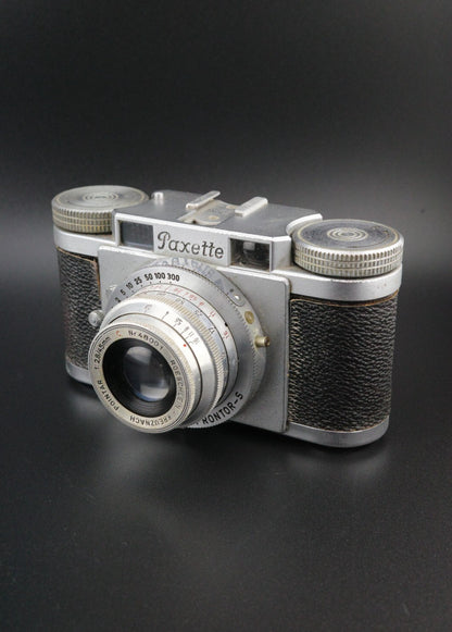 Vintage 1950's Braun Paxette 35mm Camera + Case - Faulty Spares or Repair