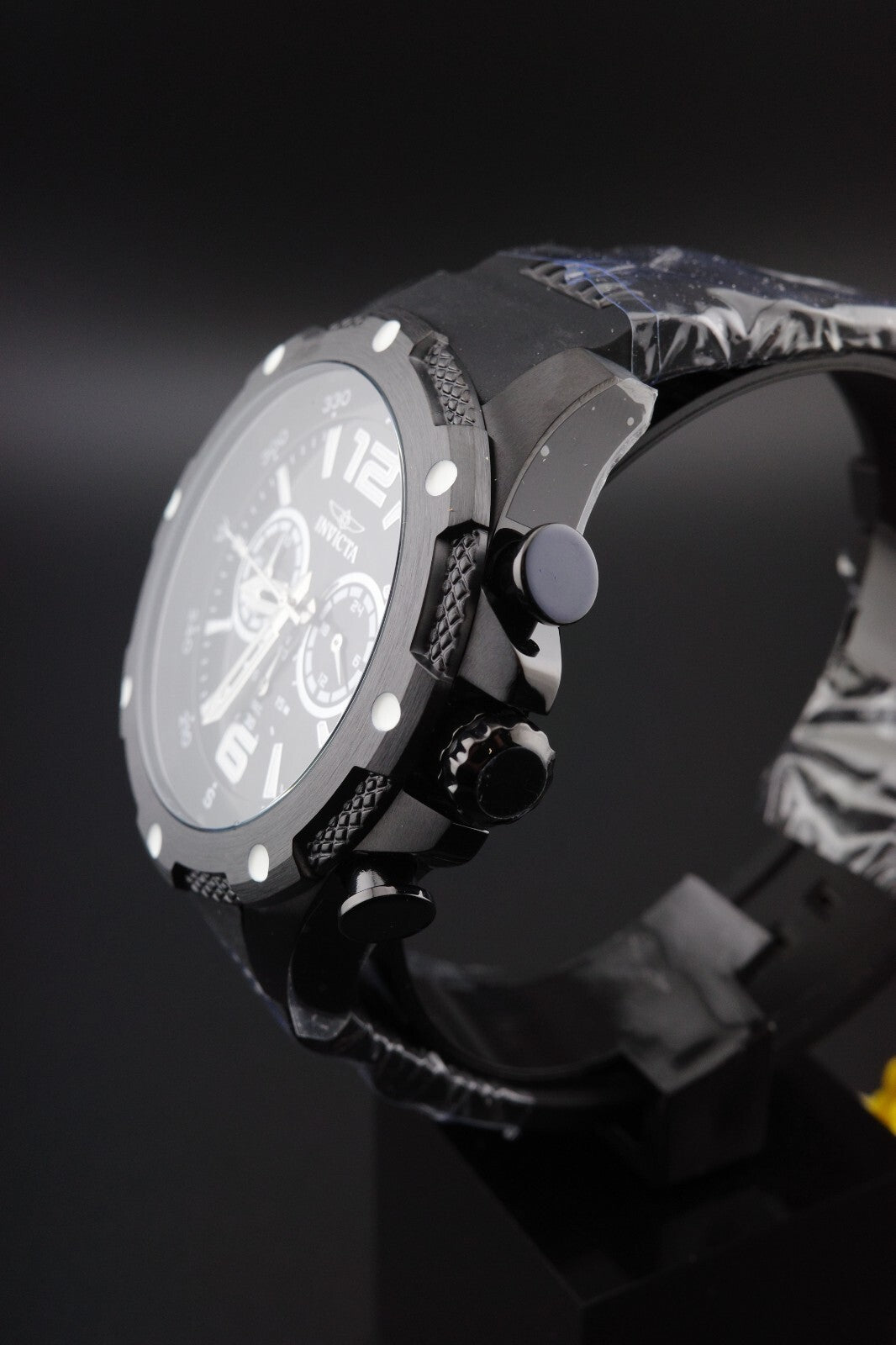 Invicta I-Force Axis 50556 Men’s Watch 50mm Black - Silicone - Brand New & Boxed