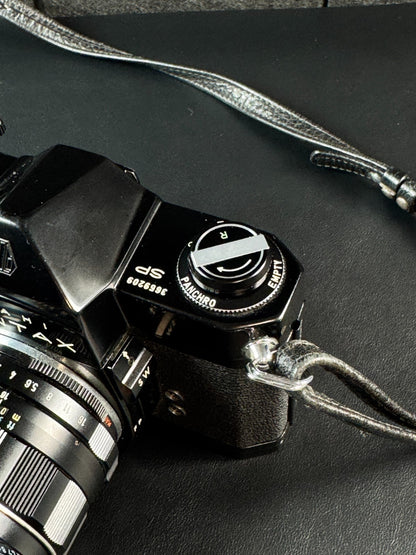 Asahi Pentax Spotmatic SP 35mm SLR Film Camera + Takumar 55mm 1.8 Lens - Working