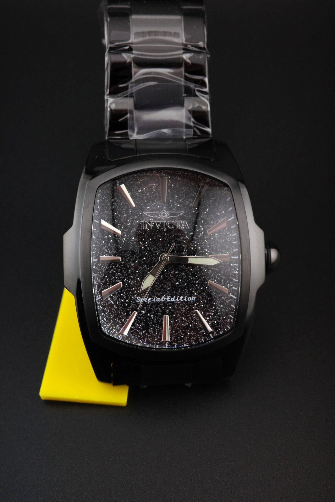 Invicta Lupah 50803 Men's Quartz Watch 47mm Black Stainless Steel - New & Boxed