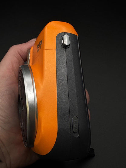 Fujifilm Instax Mini 70 Orange Instant Camera + Batteries & Film (Read Details)