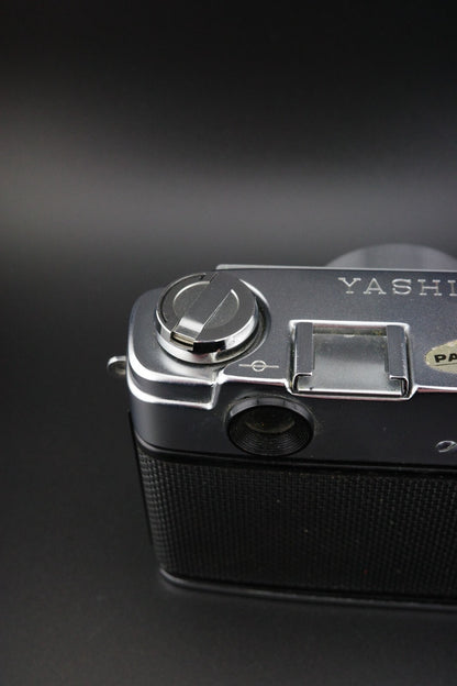 Yashica J Vintage 1960's 35mm Rangefinder Camera + Case - Faulty, Spares Repair