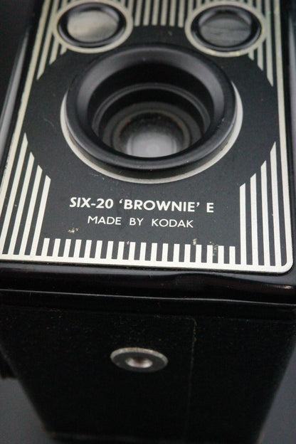 Kodak Six-20 Brownie Model E Vintage 1940's 620 Film Camera - Tested & Working