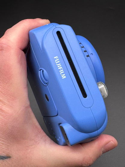Boxed Fujifilm Instax Mini 9 Instant Camera Cobalt Blue + Film & Batteries