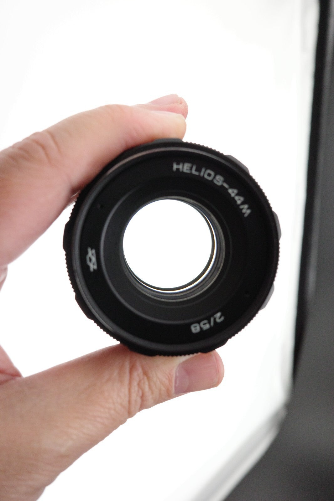 Zenit EM 35mm Film Camera + Helios 44M 2/58 + External LightMeter - Read Details