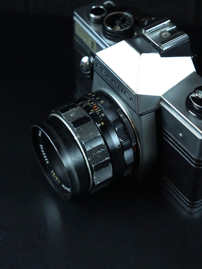 Praktica Nova II Vintage 1960's 35mm Film Camera + 55mm F2 Lens - Fully Working