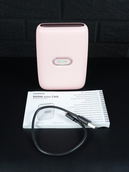 Fujifilm Instax Mini Link 1 Dusky Pink  Smartphone Printer - Boxed & Working
