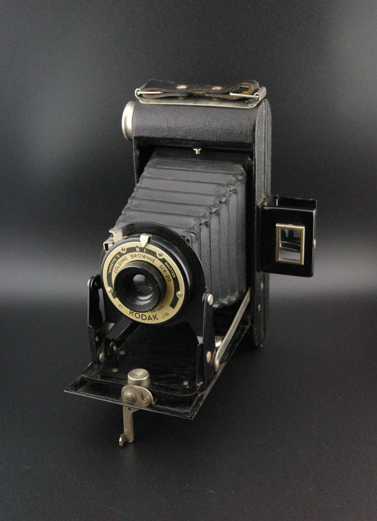 Kodak Folding Brownie Six-20 Vintage 1930's 620 Film Camera Tested & Working