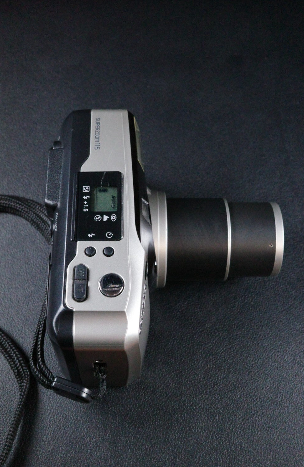 Olympus SuperZoom 115 Vintage 1990's Compact 35mm Film Camera Tested & Working