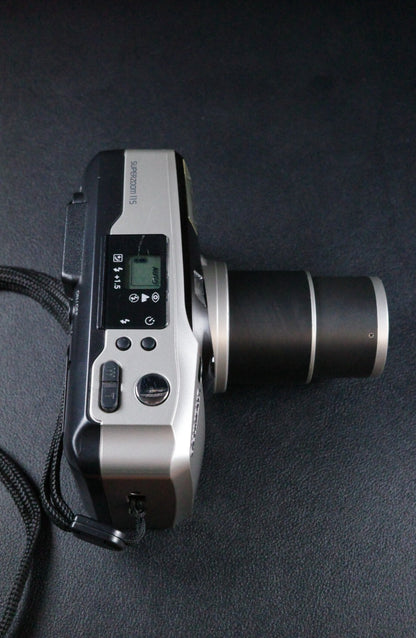 Olympus SuperZoom 115 Vintage 1990's Compact 35mm Film Camera Tested & Working