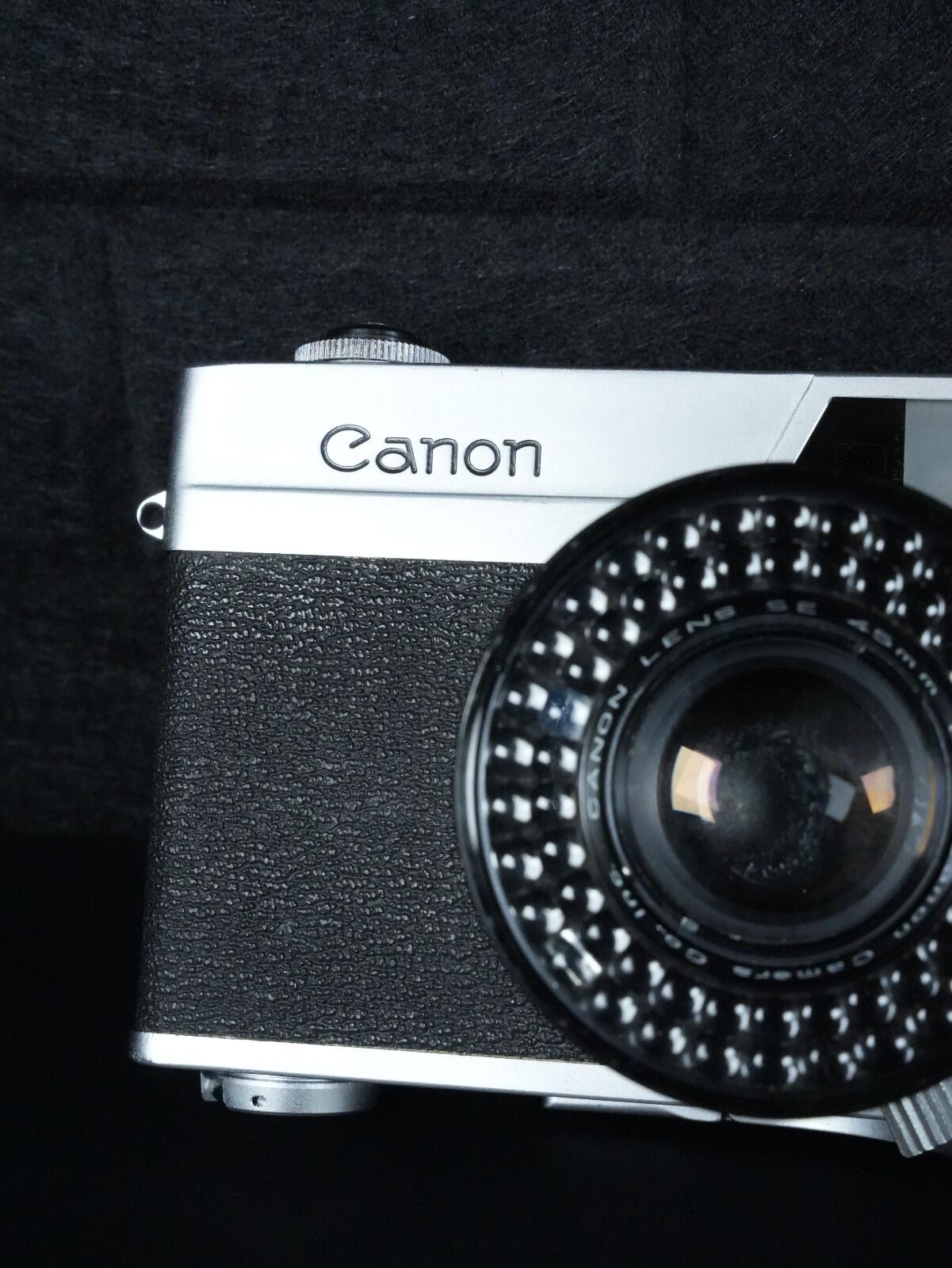 Canon Canonet Vintage 1960's 35mm Film Rangefinder Camera - Read Details