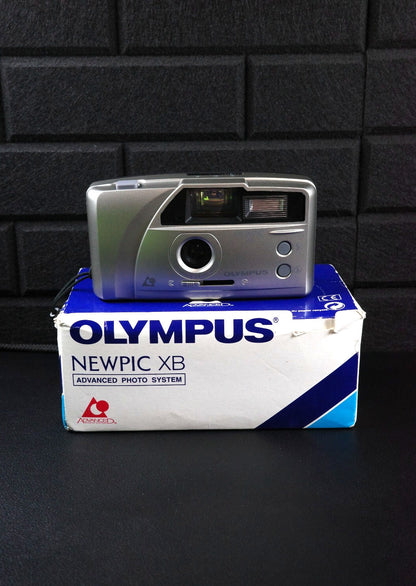 Olympus Newpic XB Vintage 1990's APS Film Camera + New Battery - Boxed & Working