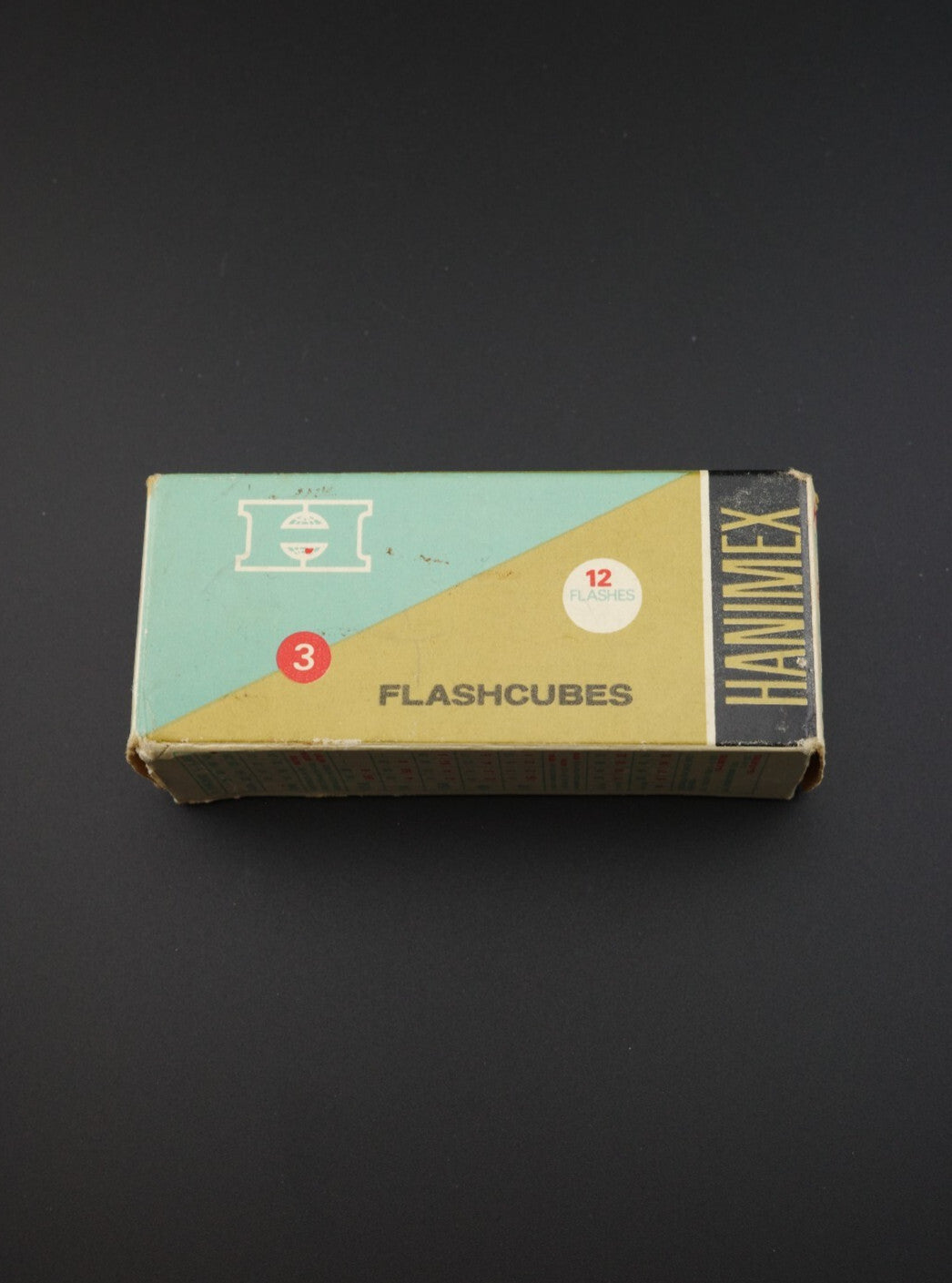 Vintage Hanimex Camera Flashcubes - 3 Cubes - 12 Flashes - Boxed & Sealed