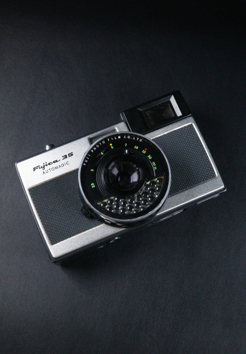 Fujica 35 Automagic Vintage 1960's 35mm Film Camera + Case Film Tested & Working