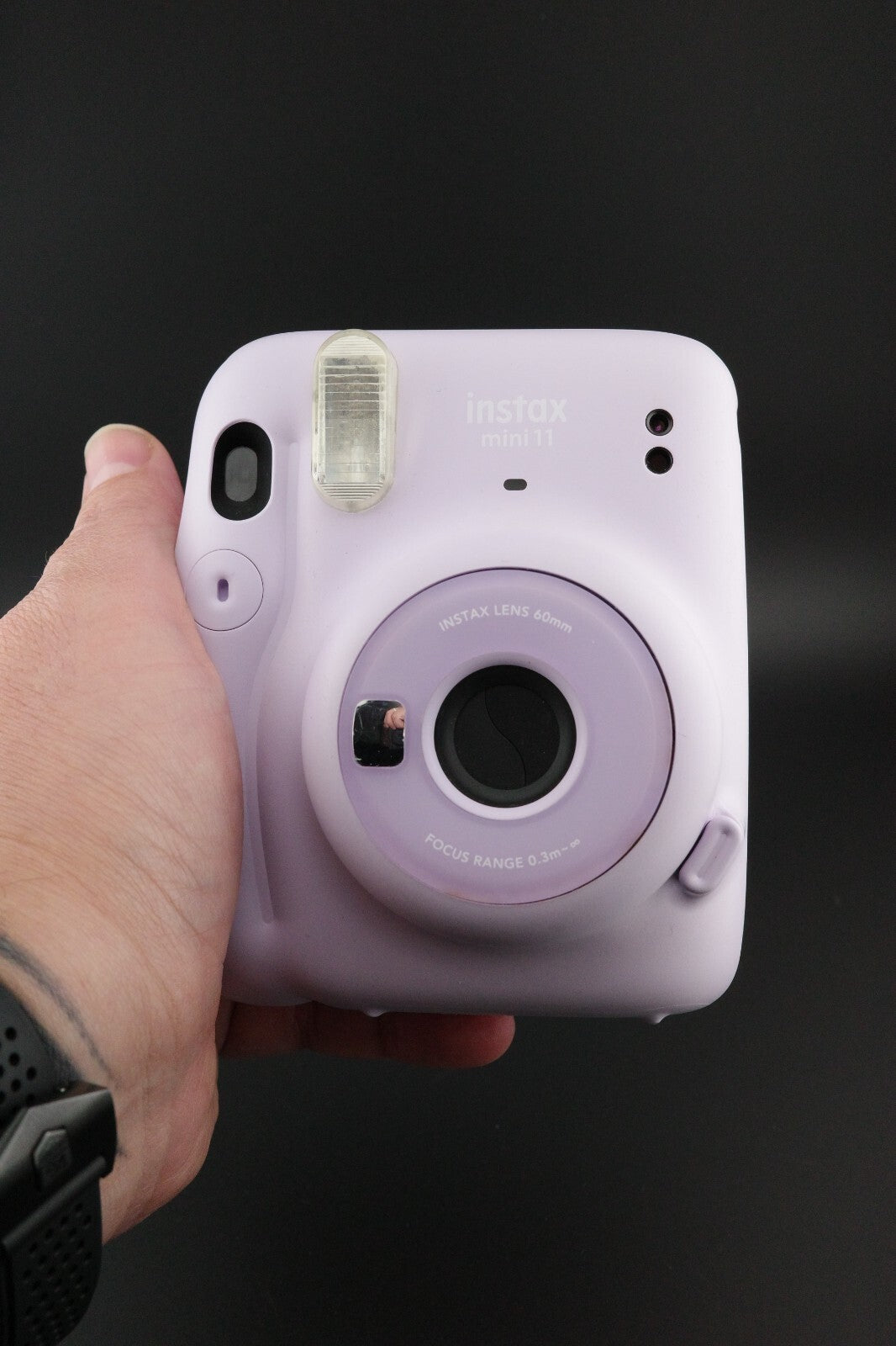 Fujifilm Instax Mini 11 Lilac Instant Film Camera - Film Tested & Working