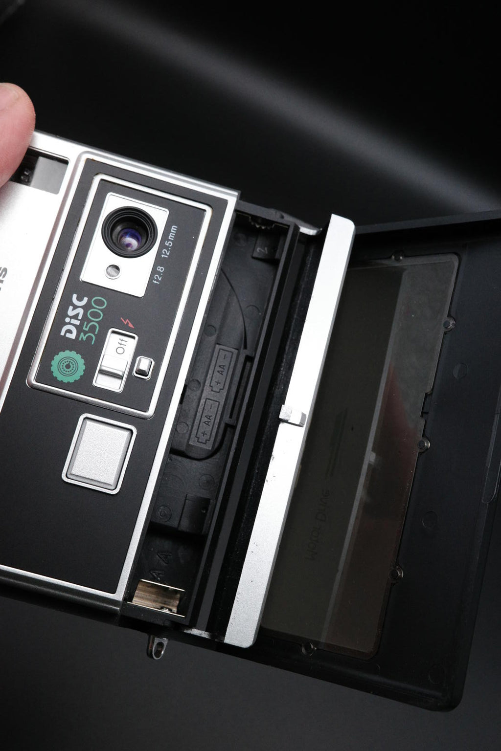 Dixons 3500 Flash Motor Drive Disc Camera Vintage - Fully Working