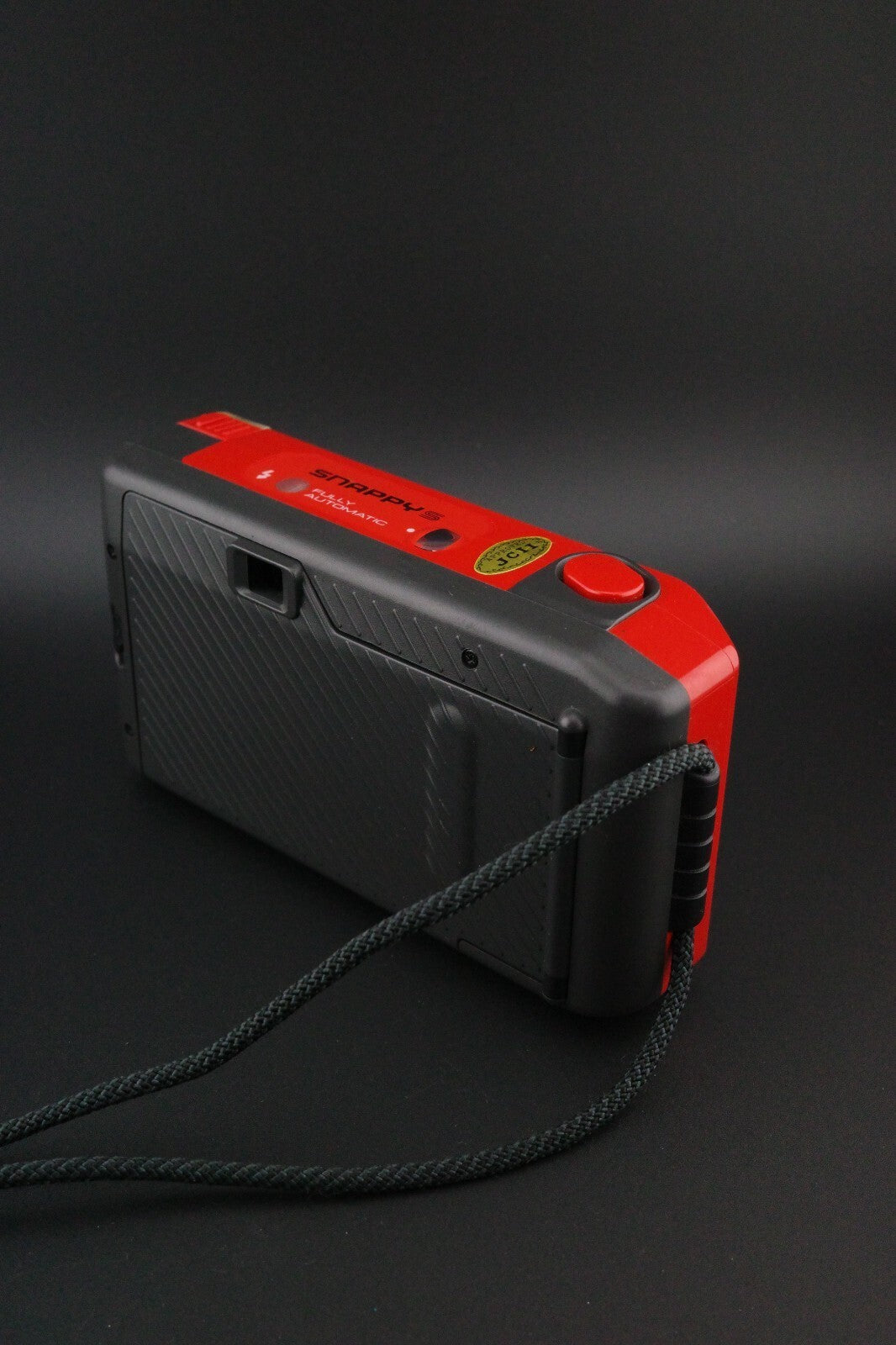 Canon Snappy S Red 35mm Point & Shoot Compact Film Camera Film Tested & Working