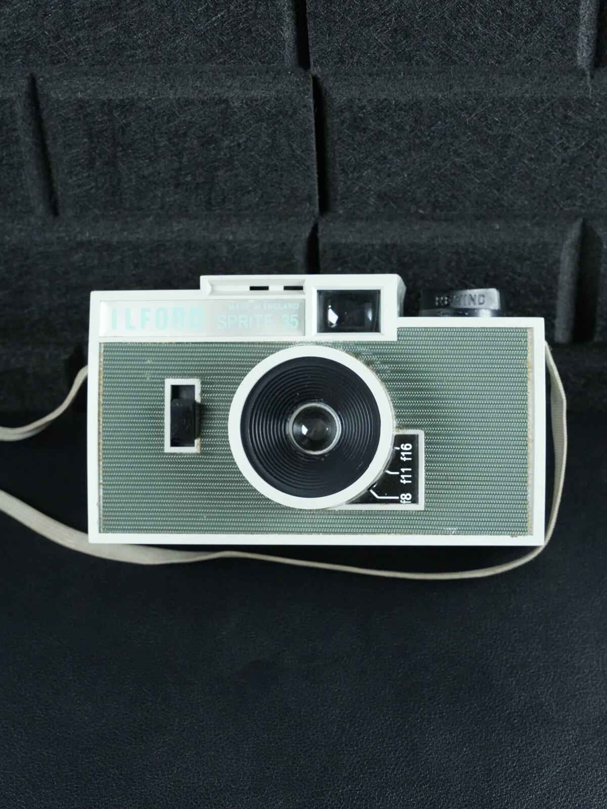 Ilford Sprite 35 Compact Vintage 1960's 35mm Film Camera & Case - Working (Z294)