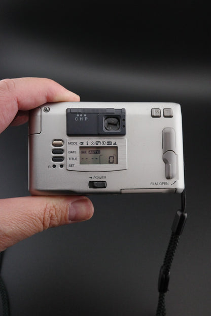 Konica Revio Vintage 1990's Compact APS Film Zoom Camera - Tested & Working