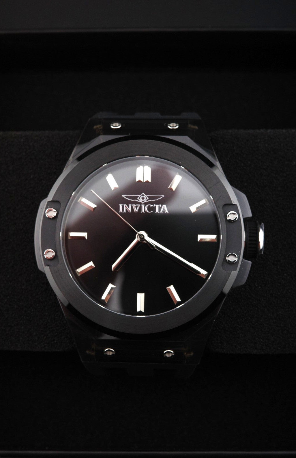 Invicta Sea Base Siphon 50010 Men's Quartz Watch 45mm Black  - New & Boxed