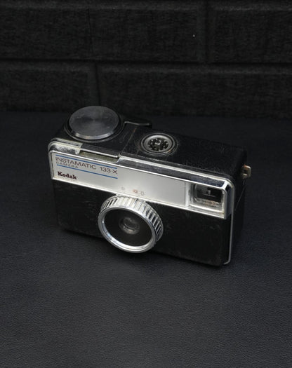 Kodak Instamatic 133-X Vintage 1960's 126 Film Camera - Tested & Working