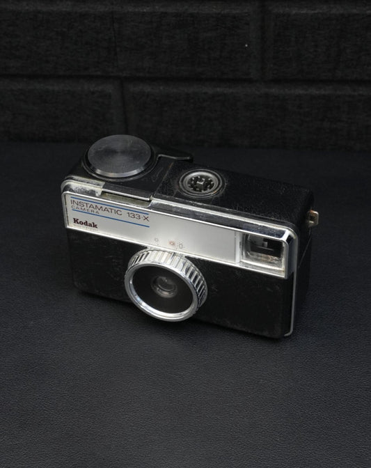 Kodak Instamatic 133-X Vintage 1960's 126 Film Camera - Tested & Working
