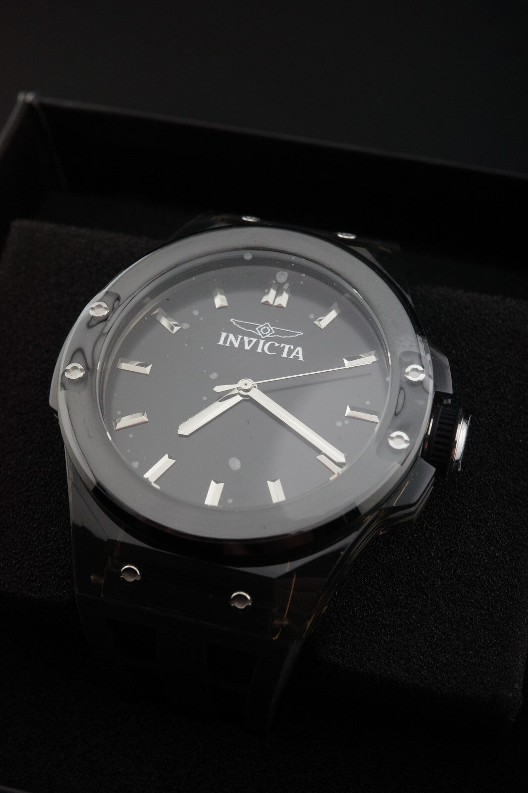 Invicta Sea Base Siphon 50010 Men's Quartz Watch 45mm Black  - New & Boxed