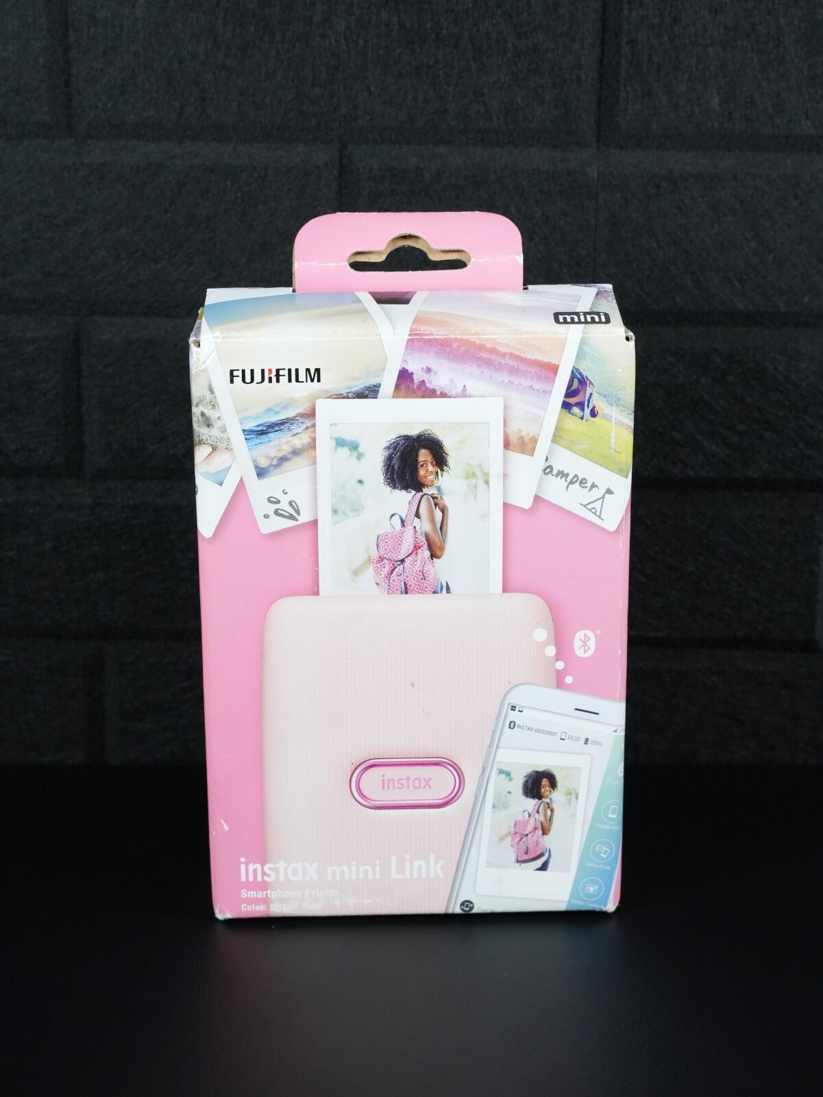 Fujifilm Instax Mini Link 1 Dusky Pink  Smartphone Printer - Boxed & Working