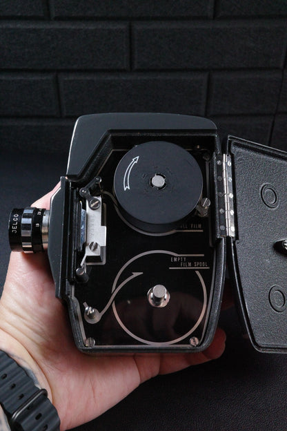 Vintage 1960s Jelco 8ES 8mm Cine Film Movie Camera - Boxed - Faulty - Spares