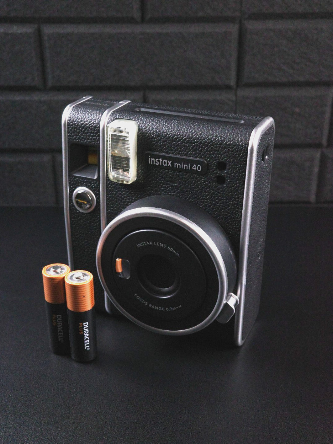 Fujifilm Instax Mini 40 Instant Film Camera + Batteries - Tested & Working