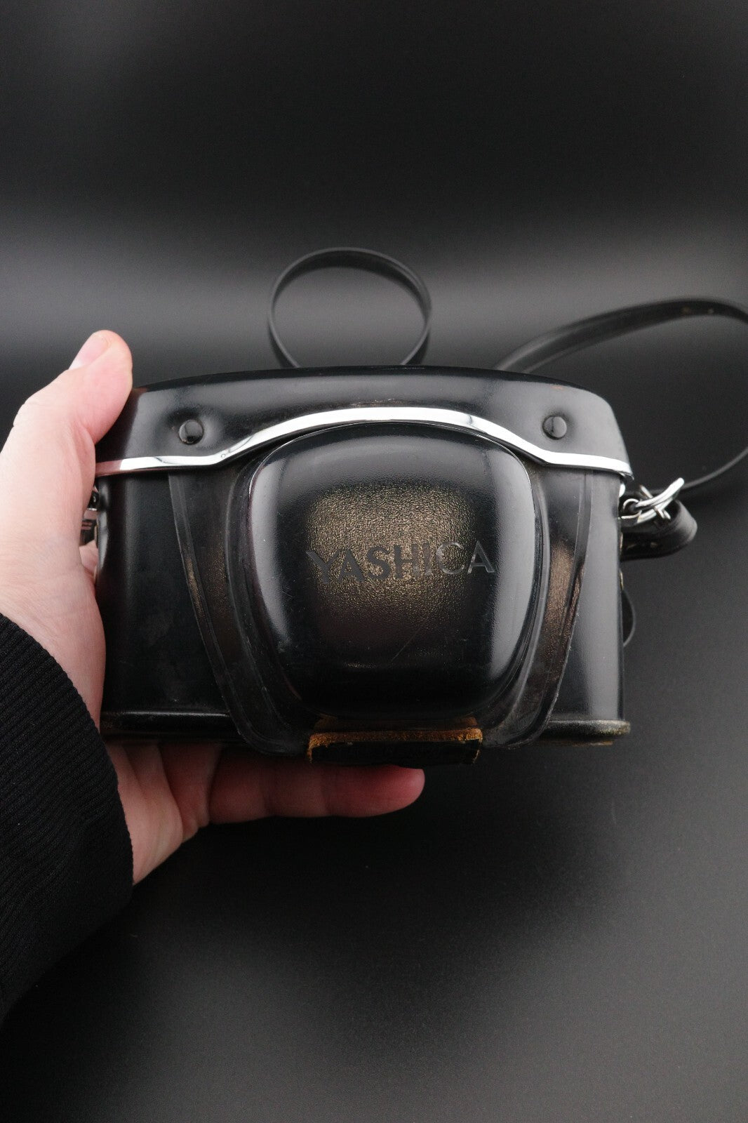 Yashica J Vintage 1960's 35mm Rangefinder Camera + Case - Faulty, Spares Repair