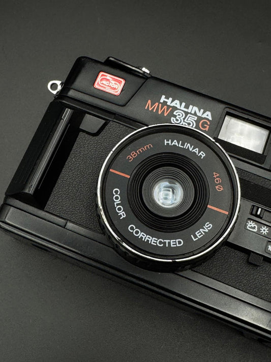 Halina MW 35AF 35mm Compact Film Camera With 38mm f3.8 Lens - Flash Not Working