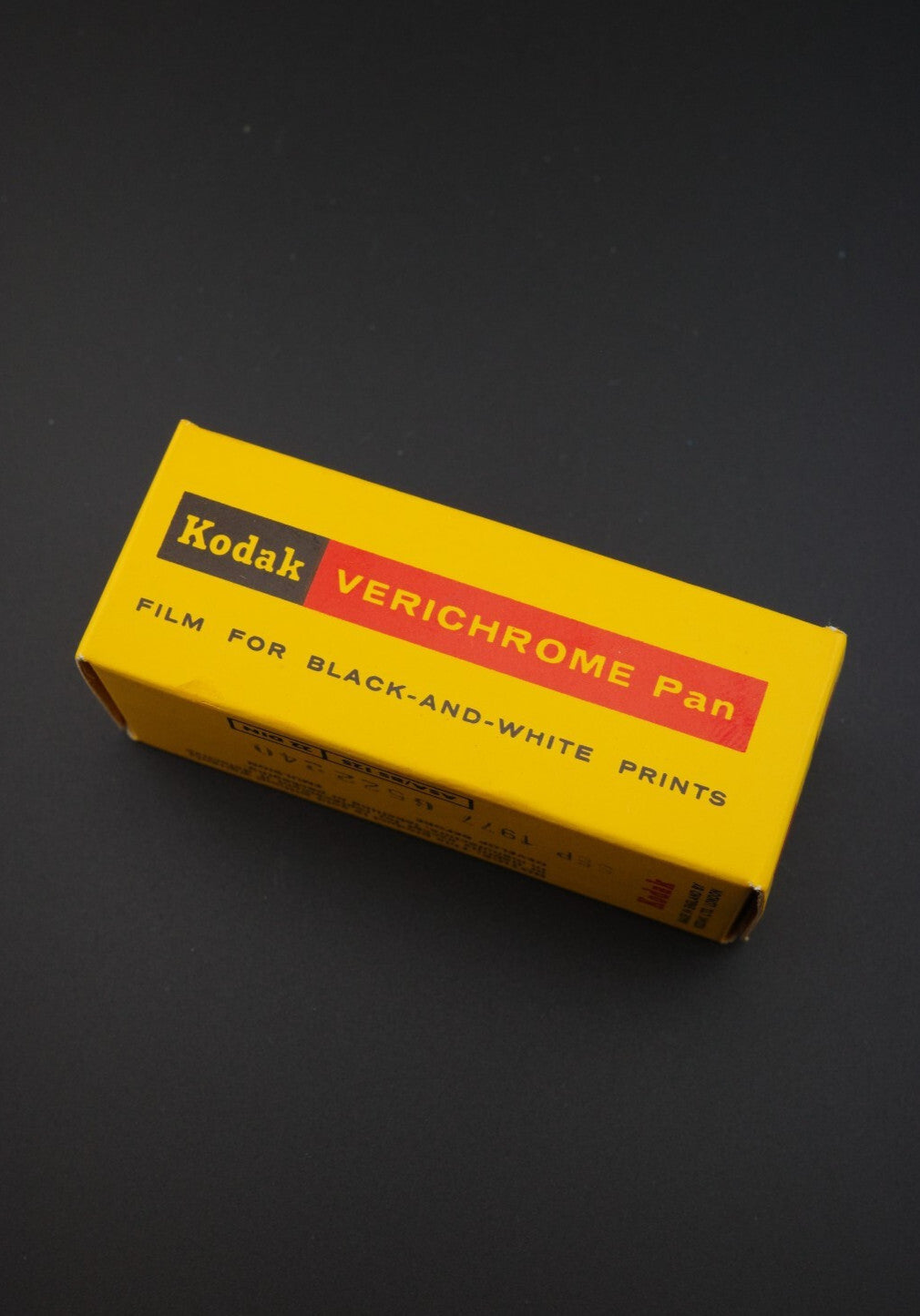 Kodak Verichrome Pan Black & White 620 Film - Boxed & Sealed - Expired 1977