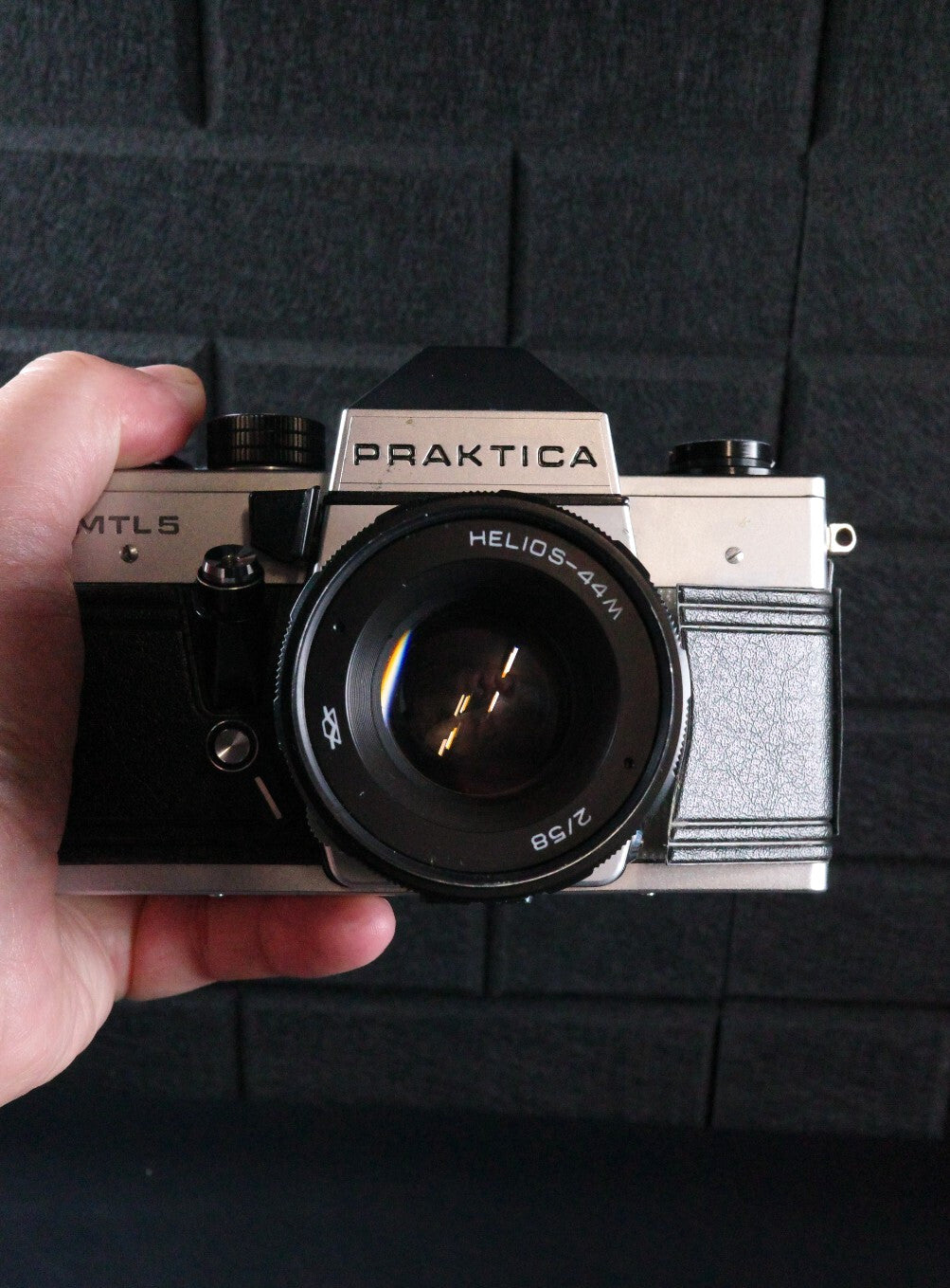 Vintage Praktica MTL 3 35mm SLR Camera + Helios 44-M f2 58mm Lens - Read Details