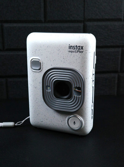 Fujifilm Instax Mini LiPlay Digital Instant Print Camera - White - Near Mint