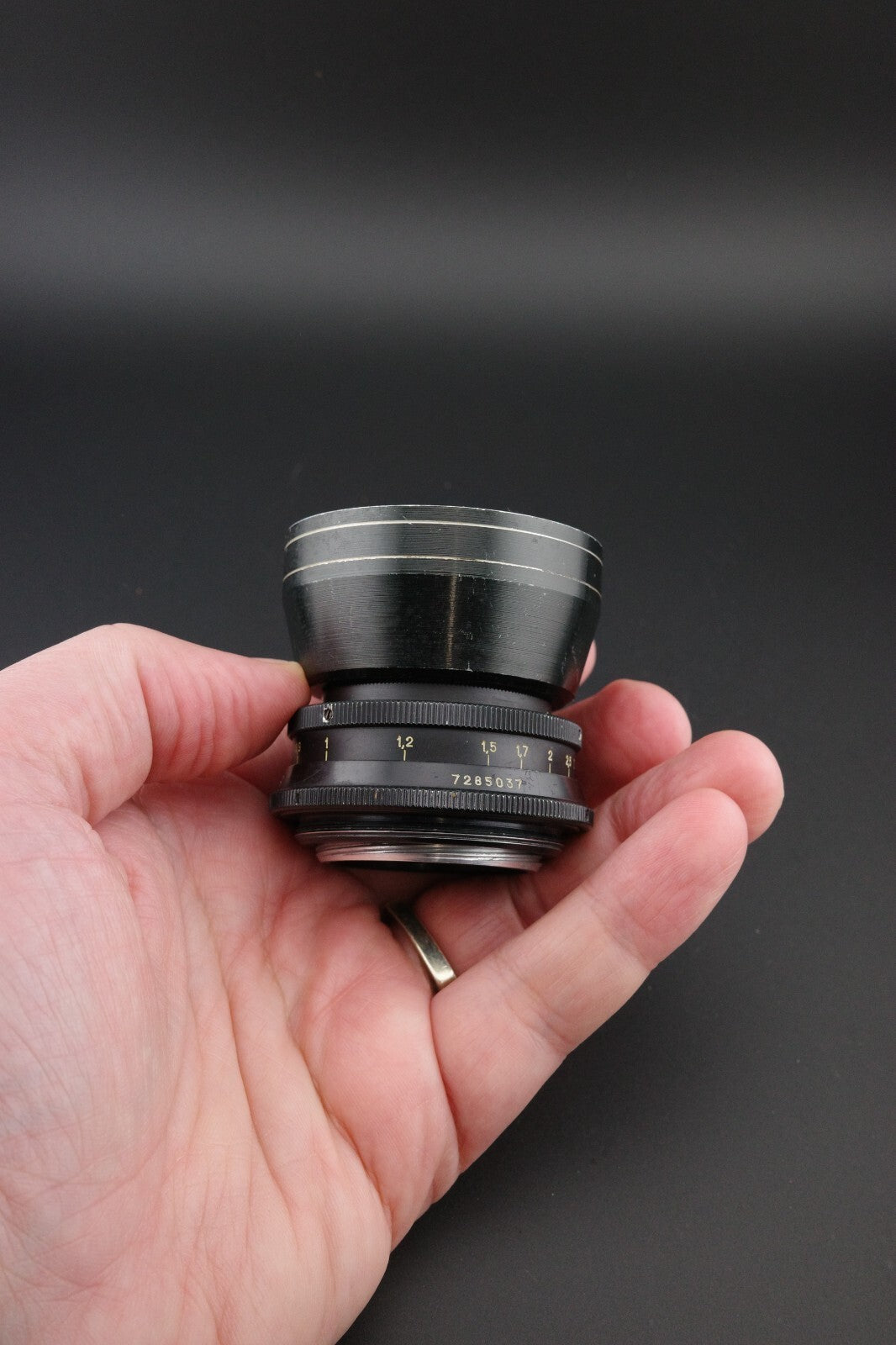 Industar-50-2 50mm f/3.5 M42 Screw Mount Vintage 1960's Soviet Pancake Lens