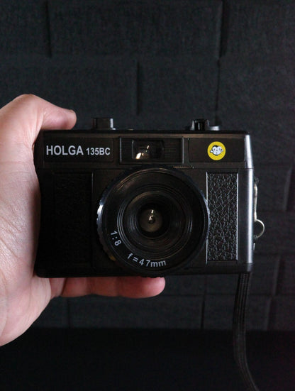 Classic Holga 135BC LOMO 35mm Film Camera - Black - Film Tested & Working
