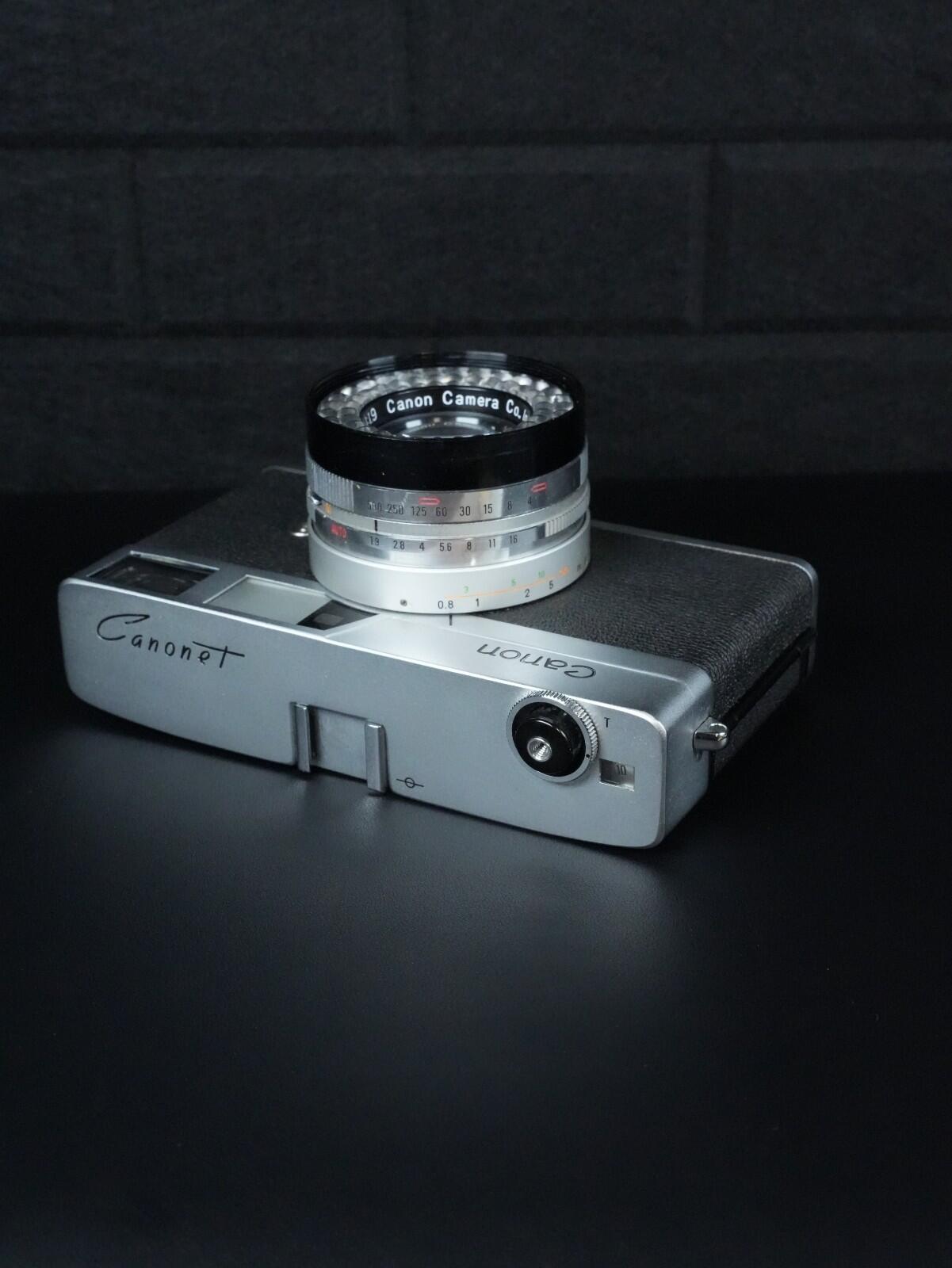 Canon Canonet Vintage 1960's 35mm Film Rangefinder Camera - Read Details