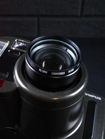 Olympus AZ-330 Superzoom Vintage 1990's 35mm Camera + Batteries - Working VGC