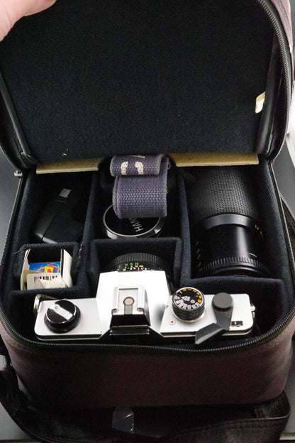 Praktica MTL 50 35mm SLR Film Camera Mega Bundle - Film Tested & Fully Working